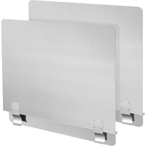 2 Packs Stainless Steel Fryer Splash Guard Commercial Splatter Guard Side Stove Splash Guard for Stop Oil from Splattering (20-1/2 W x 13.5 H) 2 Packs Stainless Steel Fryer Splash Guard Commercial Splatter Guard Side Stove Splash Guard for Stop Oil from Splattering (20-1/2 W x 13.5 H)