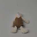 MR VIVICARE 13.5" Cream Beige Bear Stuffed Animals for Kids and New Born Babies,Knitted Dressed Stuffed Teddy Bear Plush Toys for Boys and Girls,Great Gifts on Birthday,Christmas,Machine Washable