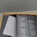 CiWiVOKi 2Step Modular Dog Ramp  Portable NonSlip Stairs for Small Dogs with High Support, 9.5" D Lightweight Plastic Pet Steps Fits Staircase Indoor, Ideal for Elderly Injured Pets (6Pack, Grey)