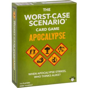 Moose Games The Worst-Case Scenario Card Game Apocalypse | Match How Players Rank Five Apocalyptic Scenarios from Bad to Worst | Score Points and Win! for Ages 14 to Adult for 3 to 6 Players