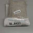 Joydeco Blackout Curtains 63 Inches Long 2 Panels Burg, Room Darkening Curtains for Bedroom, 100% Black Out Textured Thermal Drapes Privacy Protection 2 Panels Set(W42 x L63 Inch, Linen)