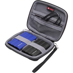 XANAD Blue 2-in-1 Hard Case for Samsung T9 / T7 Shield / T7 / T7 Touch 250GB 500GB 1TB 2TB 4TB Portable SSD