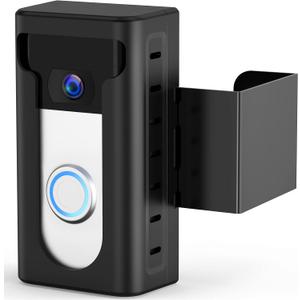 Anti-Theft Video Doorbell Mount Compatible with Wireless Video Doorbell, Not Block Doorbell Motion Sensor, No-Drill Mounting Bracket Wedge Adapter Holder Accessories for Home Rentals Room Anti-Theft Video Doorbell Mount Compatible with Wireless Video Doorbell, Not Block Doorbell Motion Sensor, No-Drill Mounting Bracket Wedge Adapter Holder Accessories for Home Rentals Room