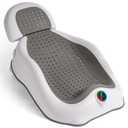 Baby Bath Support Newborn Bathtub with Thermometer,Ideal for Babies Less Than 6 Months Old,Baby Tubs for Newborn Baby Bathtub Newborn Essentials Must Haves Baby Bather (GreyWhite)