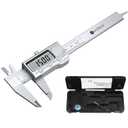 Neoteck 4 inch/100mm Digital Caliper, Stainless Steel Electronic Calipers Measuring Tool inch/mm Conversion, Large LCD Screen