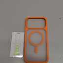 TORRAS Stronger Magnetic & Shockproof for iPhone 17 Pro Max Case, Fit for MagSafe, Military Grade Drop Protection, Camera Control, DIY Button, Slim for iPhone 17 Pro Max Case Translucent Orange
