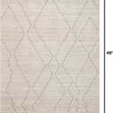 Loloi Darby Sand / Charcoal 2'-7" x 4' Accent Rug