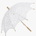Lace Parasol Umbrella Vintage Wedding Bridal Lace Umbrella for Decoration Photo Tea Party 32 Inch Adult Size