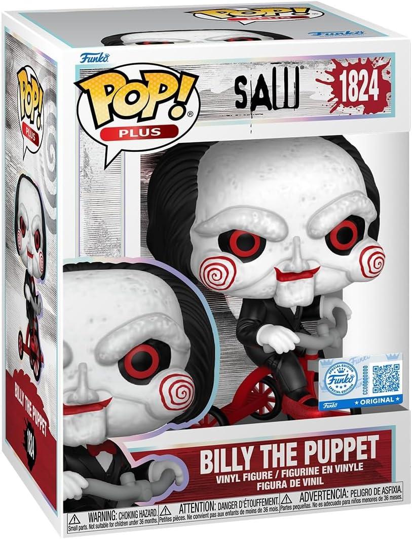 Funko Pop! Plus: Saw - Billy The Puppet - Collectable Vinyl Figure - Gift Idea - Official Merchandise - Toys for Kids & Adults - Horror Fans - Model Figure for Collectors