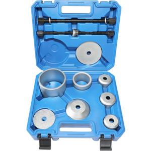 DPTOOL Bushing Press Kit Rear Axle Arm Suspension Bushing Removal Install Tool Kit Compatible with Audi Volkswagen Bushing Puller Tool