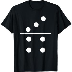 Domino 3 and 4 Matching T-Shirt Halloween Group Costumes 3-4 T-Shirt