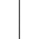 VONLUCE Pendant Light Kitchen Island, Matte Black Pendant Light Fixture with E26 Base & Adjustable Cable, Modern Pendant Lighting with Glass Shade for Living Room Bedroom Hallway