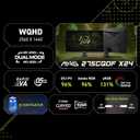 msi MAG 275CQDF X24 27-inch 2560 x 1440 (QHD) Gaming Monitor, AMD FreeSync Premium, Dual Mode with WQHD 240Hz and HD 400Hz, HDR Ready, HDMI, VGA Port, VESA, Tilt, 0.5ms, Black