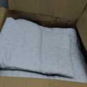 Store Bedspread Set Made of Cotton Satin, Bed Throw Double Bed 260 x 260 cm, Quilted Blanket with Pillow 60 x 80 cm, Sofa Throw Bed Blanket Quilted, All Year Round (Grey)