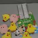 15Pcs Adopt a Pet Farm Party Favors Mini Stuffed Animals Set Includes12 Small Farm Stuffed Animals 2 White Plastic Fence 1 Sign for Adopt A Pet Party Birthday Gifts