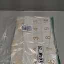 Photo Advent Calendar with Pockets, Christmas Calendar Countdown, Embroider Numbers Felt Photo Advent Calendar w/ 25 Small Pockets, Advent Calendars for Holiday Tradition (Gold)