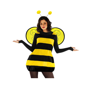Morph Bumble Bee Costume Women, Bee Costume Adult, Bumblebee Costumes Woman, QueenBee, Halloween Costumes For Women Adult, Size Large