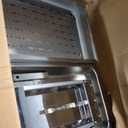Commercial French Fry Warmer with Fixed Stand Food Heat Lamp Countertop Dump Station