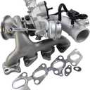Turbo Turbocharger with Gasket Kit | Fit for Chevy Chevrolet Cruze 2011-2019, Sonic 2012-2020, Trax 2013-2021, Buick Encore 2013-2021 Ecotec 1.4L VVT, Engine A14NET | OE# 55565353 667-203 GT1446V