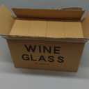 C CREST Glasses Set of 8, 12oz, Lead-free, Clear, Durable Glassware