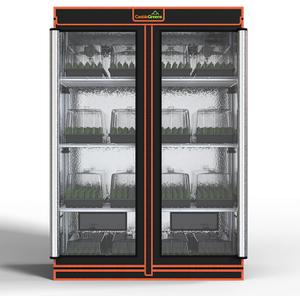 48"x24"x72" Multi-Storey Grow Tent, Extra-Large Observation windows, Heavy-Duty 600D Mylar Plant Tent, Waterproof Growing Tents, Fit in Indoor Planting, Hydroponics, 4-Layers of seedlings