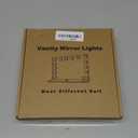 LED Vanity Lights For Mirror, Consciot Hollywood Style Lights With 14 Dimmable Bulbs, Adjustable Color & Brightness, USB Cable, Mirror Lights Stick on for Makeup Table Dressing Room Mirror,White