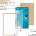 Natural 12x18 Picture Frame Lightweight yet Durable Frame Wall Hanging