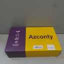 Car Armrest Storage Box with 2 Cup Holders & Phone Slot, Armrest Cover for Car with Tissue Box & 2 Storage Bags - Multifunctional Pu Leather Car Armrest Box Mat (Black)