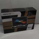 17.5 Portable DVD Player with 15.6 Large HD Screen, 6 Hours Rechargeable Battery, Dual Speakers, Region Free, Remote Control, Support Multi-Format Sync TV, USB/SD, Black