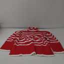 AGSEEM Fall Sweaters for Women Pullover Long Sleeve Turtleneck Striped Cable Knit Side Slit Tops Oversized Sweater Trendy L