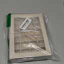 Velvet Jewelry Box 24 Grid Jewelry Ring Display Organizer Box Tray Holder Earrings Storage Case for Girls Wife Mom Women (Beige)