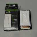 Leviton Decora Smart Dimmer Switch, Wi-Fi 2nd Gen, Neutral Wire Required, Works with Matter, My Leviton, Alexa, Google Assistant, Apple Home/Siri & Wired or Wire-Free 3-Way, D26HD-1RW, White