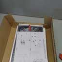 YINMIT Desktop Shelf Organizer, 2 Tier Office Shelves, Wood Desk Organizer Storage Rack and Freestanding Display Shelf for Office, Dormitory, Home