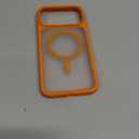 TORRAS Stronger Magnetic & Shockproof for iPhone 17 Pro Max Case, Fit for MagSafe, Military Grade Drop Protection, Camera Control, DIY Button, Slim for iPhone 17 Pro Max Case Translucent Cosmic Orange