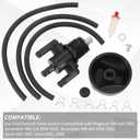 KIPA 3-Way Gas Fuel shut-off Petcock Valve Switch 7052154 for Polaris Xplorer 300 400 Scrambler 400 Magnum 500 Trail Boss 325