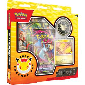 Pokémon TCG: Pokémon Day 2026 Collection (1 laminated promotional card, 1 coin and 3 envelopes), PICCOLO