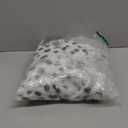 Full Set Women Cruella Cosplay Costume Dalmatian Shawl Black White Coat Dress Up Cosplay with Wig Gloves Necklace Rod