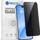 MOCOLL Anti-Spy Screen Protector for iPhone 14 Pro  Privacy Protection, HD Clarity, Scratch Resistant, Easy Installation, Full Coverage