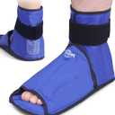 Hilph Foot Ankle Ice Pack Wrap for Plantar Fasciitis, Full Coverage Foot Gel Ice Cold Pack for Feet & Ankle & Heel Injuries, Ice Boot for Surgery Recovery, Feet Pain Relief, Achilles Tendonitis, Large