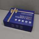 KingPavonini Red Light Therapy Belt, 140 LEDs 630/660/850nm Infrared Light Therapy with Compression Strap, Red Light Therapy for Body, Back, Shoulder & Waist Comfort and Relief (Black)