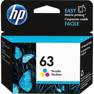 HP F6U61AN (63) Tri-color Ink Cartridge