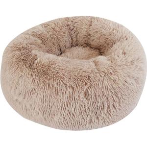 Thereisno Soft Handmade Pet Bed for Cat or Small Dog Detachable Round Bed for Fall Winter Indoor Sleeping Furniture Cat Bed (60cm/23.62inch)