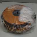 LAMU 10'' Wood Lazy Susan Spice Rack Organizer, 2 Tier Spice Organization for Cabinet, Countertop, Kitchen, Table Top, Pantry, Condiment and Seasoning Rack Organizer