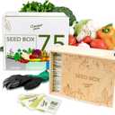 Garden Pack Grow Your Own Kit - 75 Varieties of Herb, Flower and Vegetable Seeds - Gardening Gifts for Men and Women with 30,000 Seeds for Planting