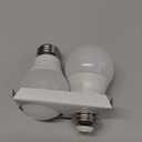 YukiHalu, A15 Appliance Light Bulb, 60W Equivalent for Range Hood/Refrigerator Light Bulb/Ceiling Fan Light, 600 Lumens 7W 120V 3000K Warm White E26 Base, Waterproof, Not Dimmable, 2-Pack