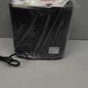 JRD Humidifiers for Bedroom, Ultrasonic Humidifier 4L for Large Room, Cool Mist Top-Fill, 40H Run, 12H Timer, 360 Nozzle, Aroma Diffuser, 7-Color Night Light for Home, Office, Baby, Pets, Plants (Black)