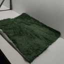 Pettop Fluffy Deep Green Area Rug for Bedroom Living Room, 4x6 Feet Super Soft Shaggy Plush Fuzzy Rugs for Girls Kids Boys, Non-Slip and Washable Rug for Nursery Classroom, Carpet for Rooms Decor