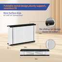 2 Pack 410 Replacement Filter, Compatible with AprilAire 410 Whole House Air Purifiers Models,1410,1610,2410,2416,3410,4400,MERV11 HVAC Furnace Filter Replacement,Actual Size:16"x28"x4" Air Filter