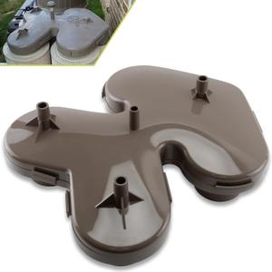 CX3030C Top Manifold Parts Replacement for Hayward Swim Clear Cartridge Filter Models C2030 C3030 C4030, Efficient Pool Filtration Replace for 17-150-1329, HAY-051-1200