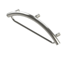 Invisia 2-in-1 Towel Bar with Integrated Grab Bar: 24", Brushed Stainless